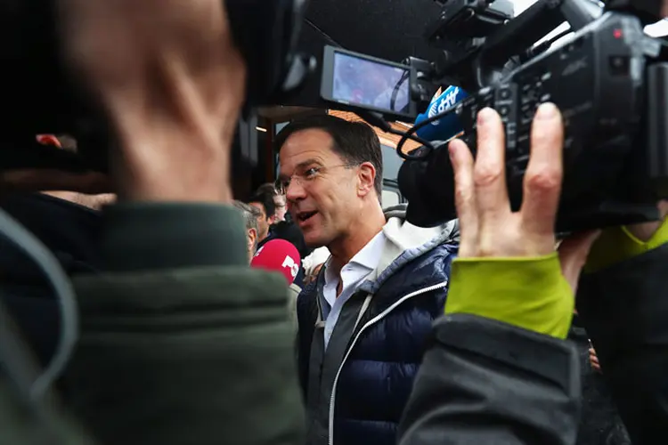 Holanda: as eleições gerais holandesas estão sendo vistas como um indicador crucial do futuro do populismo na Europa (Dean Mouhtaropoulos/Getty Images)