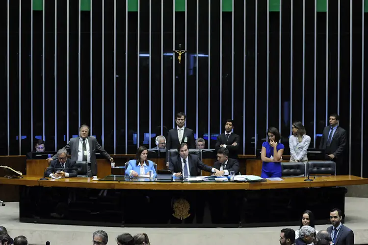 Câmara dos Deputados: base do governo quer aprovar projeto de terceirização ainda nesta sessão (Lucio Bernardo Jr./Agência Câmara)