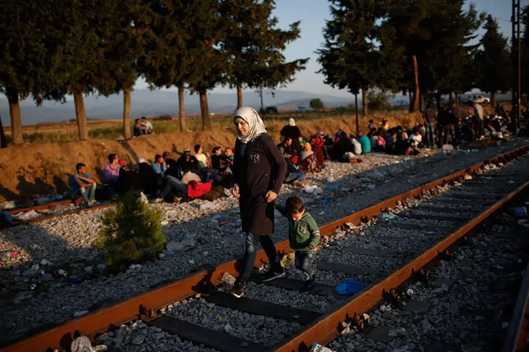 Refugiados: organização acrescenta que ocorrem detenções arbitrárias em massa de migrantes (Win McNamee/Getty Images)