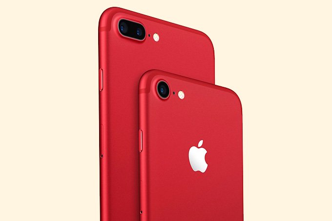 Apple lança iPhone 7 e iPhone 7 Plus na cor vermelha
