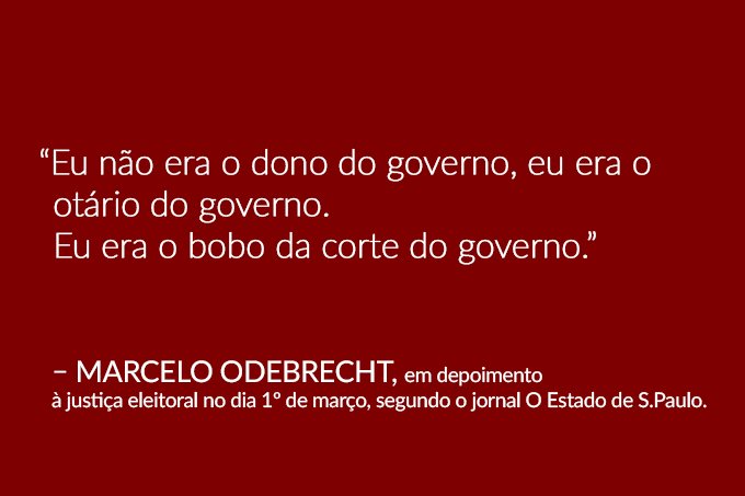 As frases que deram o que falar nesta semana - 03/03