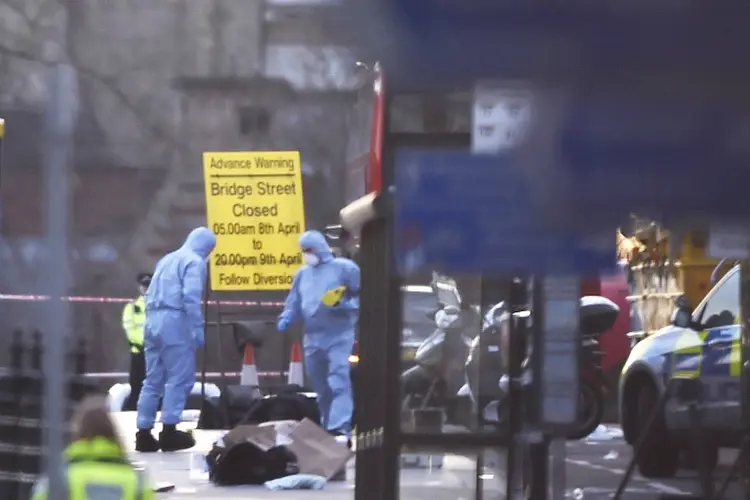 Atentado terrorista em Londres (Hannah McKay/Reuters)