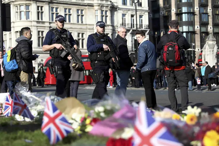 Londres: a investigação se concentra em entender a motivação do autor do atentado (Neil Hall/Reuters)