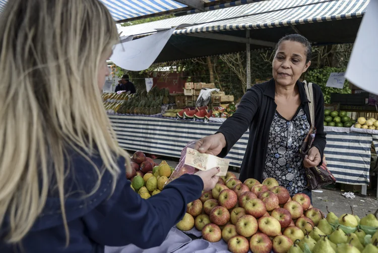 Preços: a inflação de São Paulo recuou 0,10 ponto percentual (Paulo Fridman/Bloomberg)