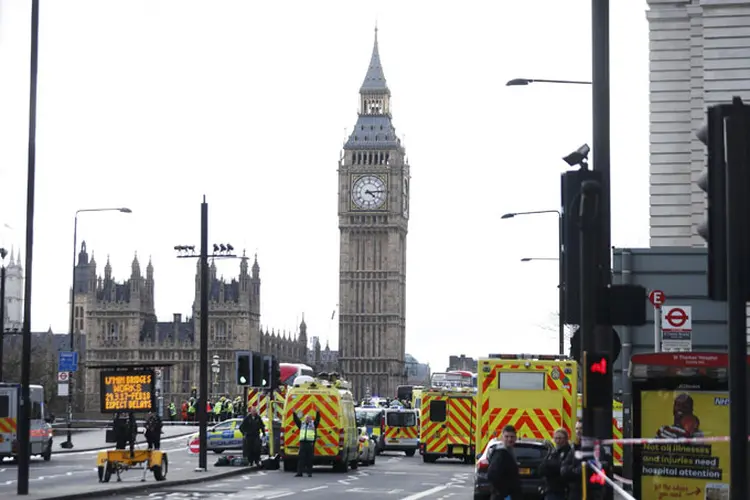 Atentado em Londres: o Estado Islâmico reivindicou a responsabilidade pelo ataque por meio de um comunicado (Eddie Keogh/Reuters)