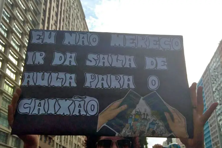 Escolas: o Sindicato dos Profissionais da Educação do Estado do Rio de Janeiro (Sepe-RJ) informou que a paralisação foi confirmada em pelo menos 18 cidades, além da rede estadual (Carolina Gagliano/Arquivo pessoal concedido/Site Exame)