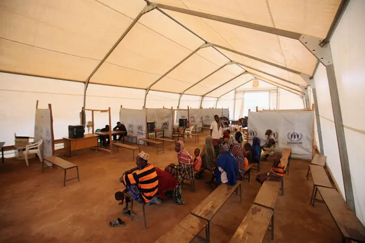 Campo de refugiados no Quênia (Reprodução/Getty Images)