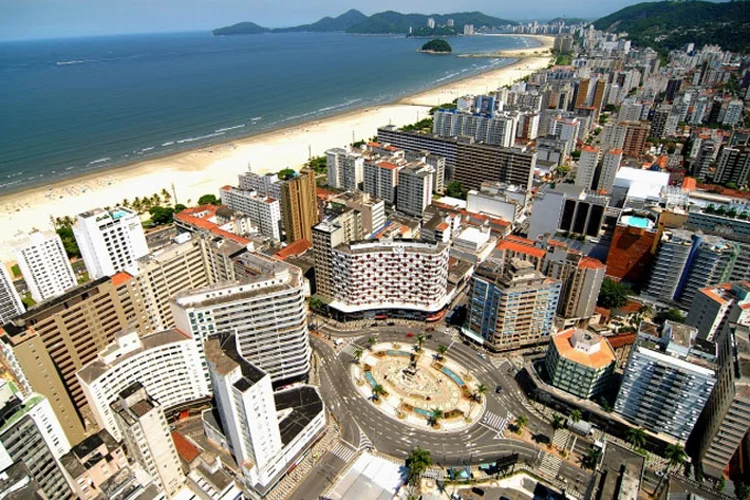 Santos (SP): leis modernas de utilização do espaço garantiram liderança em ranking de urbanismo (Turismo Santos/Divulgação)