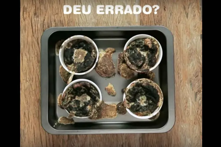 Comercial do iFood: receitas que deram errado com bom humor (iFood/Divulgação)