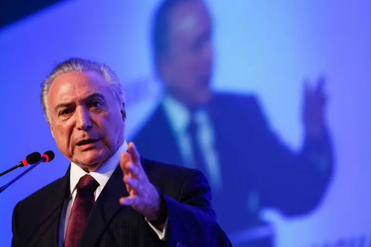 Temer: segundo o partido, a vedação de instauração de inquérito contra Temer viola os princípios republicano, da igualdade e da legalidade (Beto Barata/Agência Brasil)