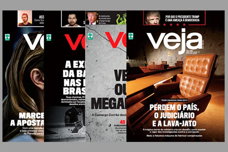 VEJA: a circulação da revista cresceu 7,8% em um ano (Abril/Divulgação)