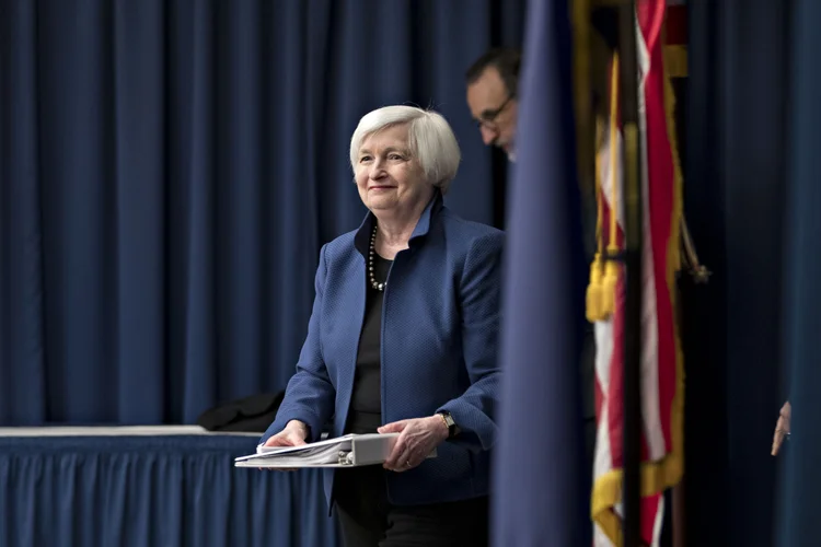 Yellen: "farei o meu melhor para garantir uma transição suave" (Andrew Harrer/Bloomberg)