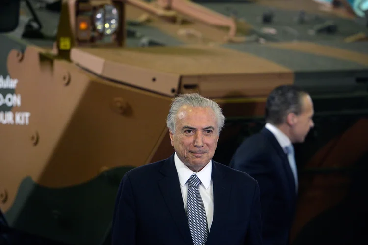 Michel Temer: um dos inquéritos que cita Temer tem como alvo dois ministros do governo (Fernando Frazão/Agência Brasil)