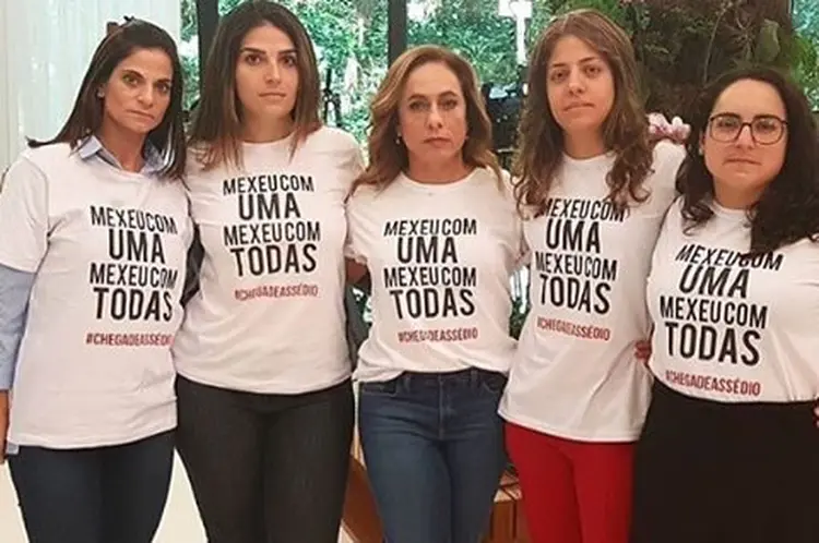 Atrizes e funcionárias da Globo fazem campanha em apoio a figurinista assediada (Instagram/Reprodução)