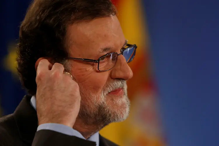 Rajoy: o presidente pediu "máxima coordenação" para deter os autores (Darrin Zammit Lupi/Reuters)