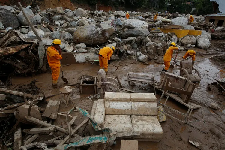 Desastre na Colômbia: mais 332 pessoas ficaram feridas e 269 corpos foram entregues às famílias (Jaime Saldarriaga/Reuters)