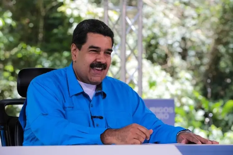 Maduro: Carente de fundos, o governo agora tem autonomia para vender ações dos campos petrolíferos da Venezuela (Divulgação/Reuters)
