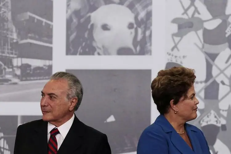 Dilma-Temer: a defesa de Temer vai tentar, em um primeiro momento, evitar que os depoimentos de delatores sejam levados em conta no processo (Ueslei Marcelino/Reuters)