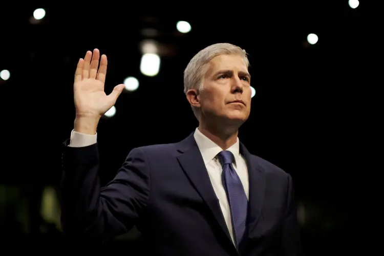 Neil Gorsuch: confirmação no Senado de Gorsuch, de 49 anos, restauraria a maioria conservadora do tribunal de nove juízes (James Lawler Duggan/File Photo/Reuters)