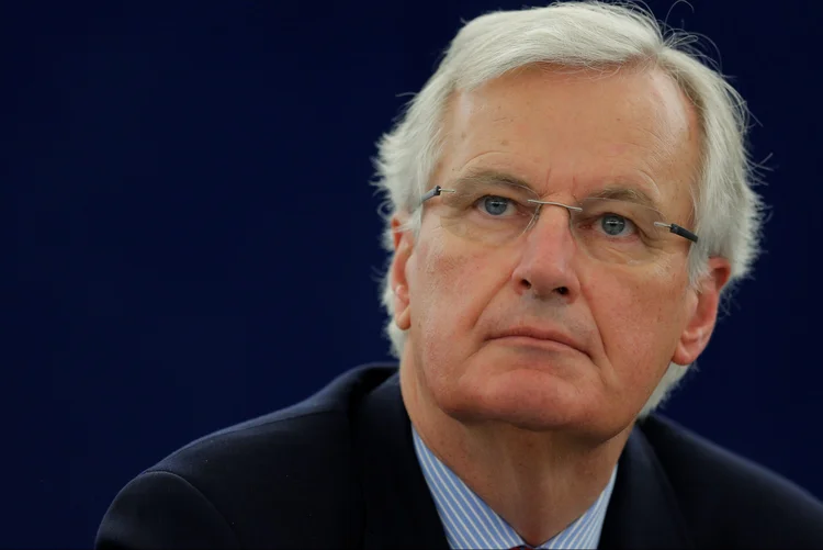 O negociados da UE para o Brexit, Michel Barnier (Vincent Kessler/Reuters)