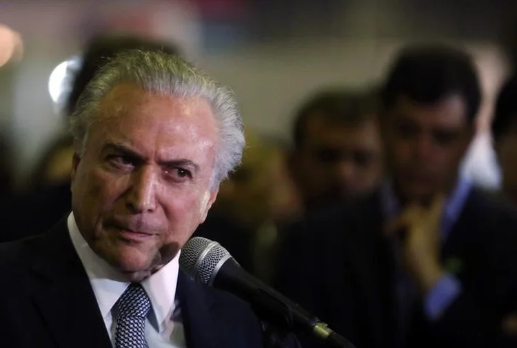Michel Temer: "em qualquer hipótese pode ser benéfico ou prejudicial para aquele eventualmente processado naquele instante" (Pilar Olivares/Reuters)