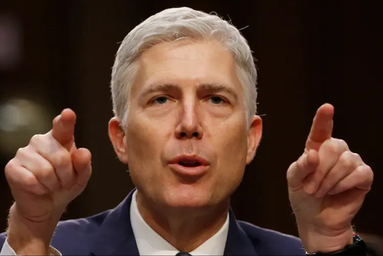 Neil Gorsuch: vitória dos democratas, no entanto, é momentânea (Jonathan Ernst/File Photo/Reuters)