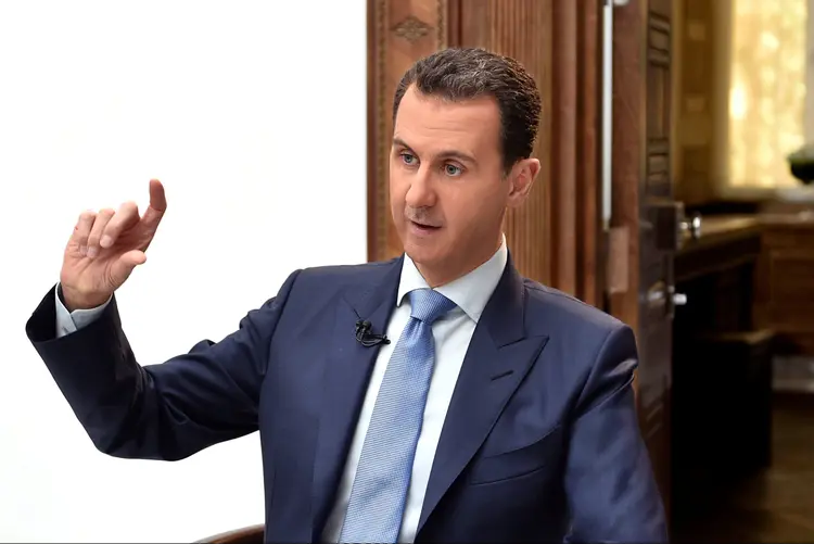 Bashar Al-Assad: a Rússia é um dos principais aliados internacionais da Síria (SANA/Handout/Reuters)