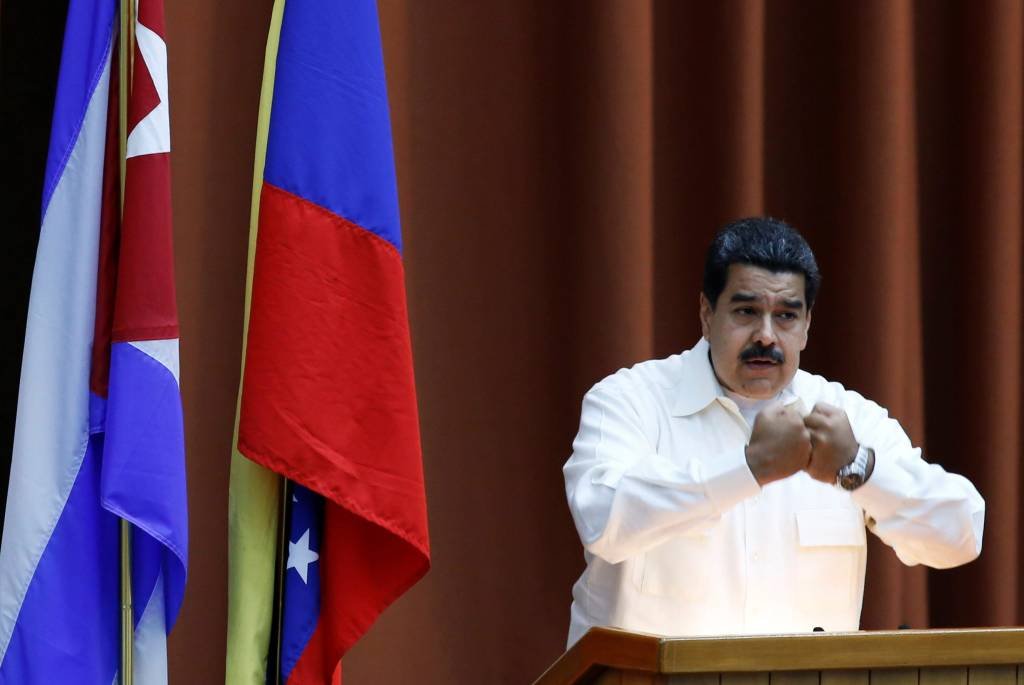 Maduro diz que EUA querem "arrebentar" a Venezuela