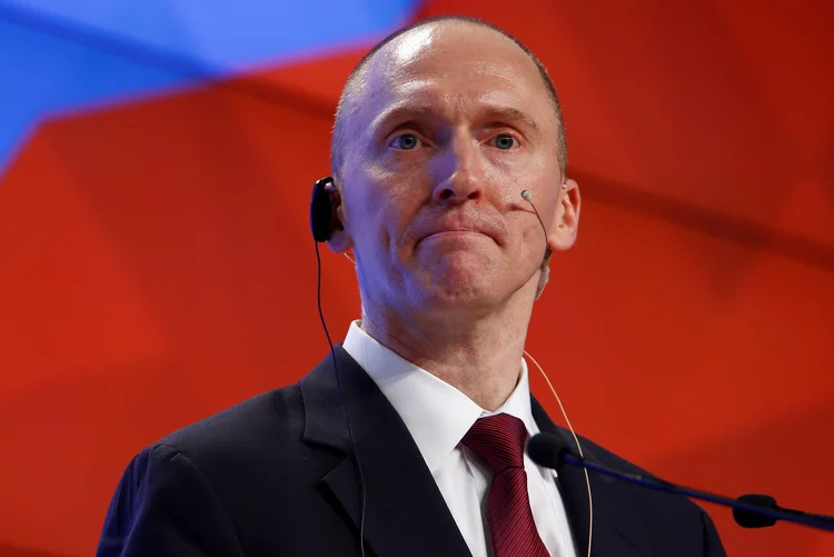 Carter Page: durante a campanha eleitoral, ele foi incorporado à equipe de Trump como assessor na política exterior (Sergei Karpukhin/Reuters)