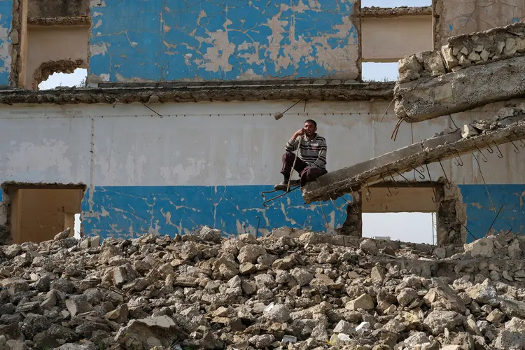Mosul: "As casas estão sendo destruídas. Colégios e centros de saúde estão danificados e a infraestrutura pública essencial está em ruínas" (Marko Djurica/Reuters)