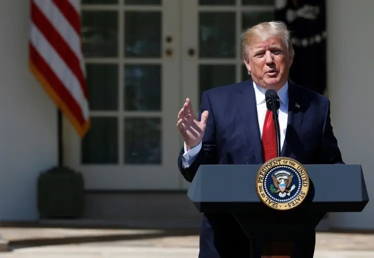 Trump: "Agora mesmo não estamos nos dando bem com a Rússia em nada. Podemos estar em um dos pontos mais baixos de todos os tempos" (Joshua Roberts/Reuters)