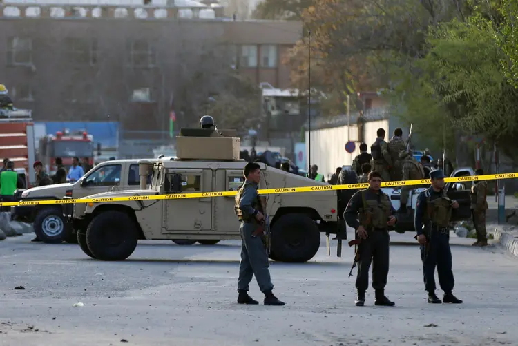 Ataque: o grupo terrorista Estado Islâmico (EI) reivindicou a autoria do atentado (Omar Sobhani/Reuters)