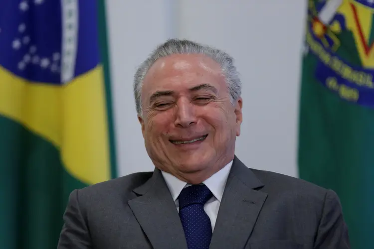 Michel Temer: avaliação do PSDB, segundo a fonte, é que os depoimentos do casal demonstraram que Temer "não praticou nenhum ilícito" (Ueslei Marcelino/Reuters)