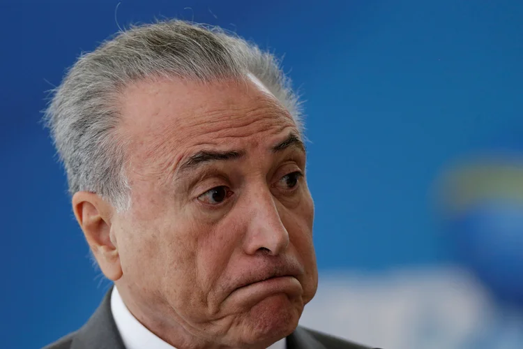 Temer: "Uma enquete dessas é um excelente palco para atuação dos nossos adversários contra a reforma", criticou o deputado Carlos Marun (Ueslei Marcelino/Reuters)