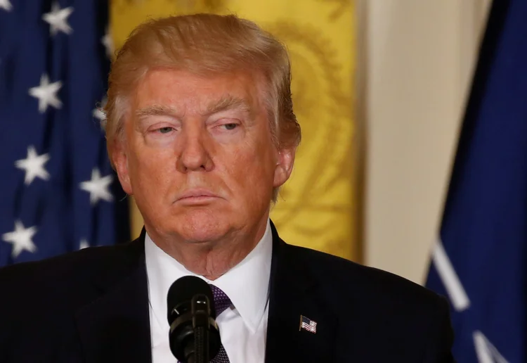 Donald Trump: presidente americano disse pela primeira vez que a Coreia do Sul deveria pagar pelo escudo antimísseis conhecido como Thaad (Jonathan Ernst/Reuters)