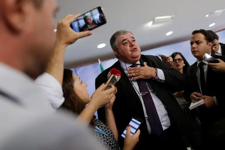 Carlos Marun: segundo o deputado, o parecer final do relator Arthur Oliveira Maia que será aprovado pelo colegiado é "bom" e incorporou "grande maioria" das sugestões dos parlamentares (Ueslei Marcelino/Reuters)