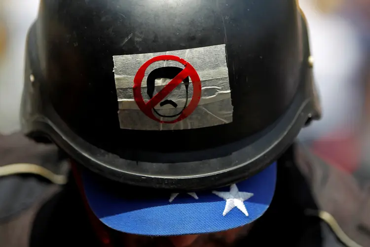 Venezuela: Maduro enfrenta uma onda de protestos desde 1º de abril (Christian Veron/Reuters)