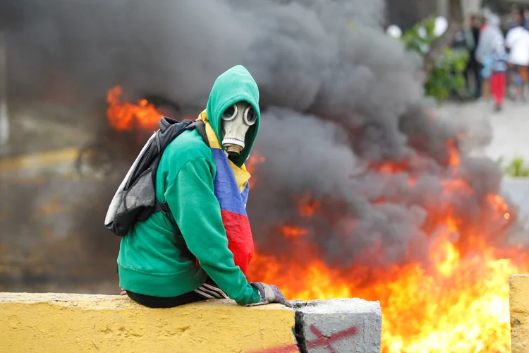 Venezuela: os EUA pediram que o tema da Venezuela fosse incluído em uma reunião que já estava programada (Christian Veron/Reuters)