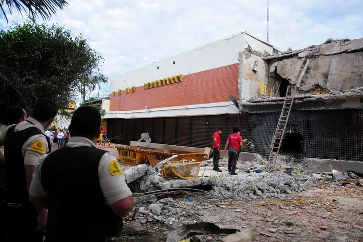 Polícia paraguaia está investigando se Marcela participou no planejamento do assalto à sede da empresa Prosegur (Francisco Espinola/Reuters)