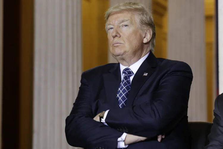 Donald Trump: a reforma tributária é um exemplo relacionado à discussão (Yuri Gripas/Reuters)