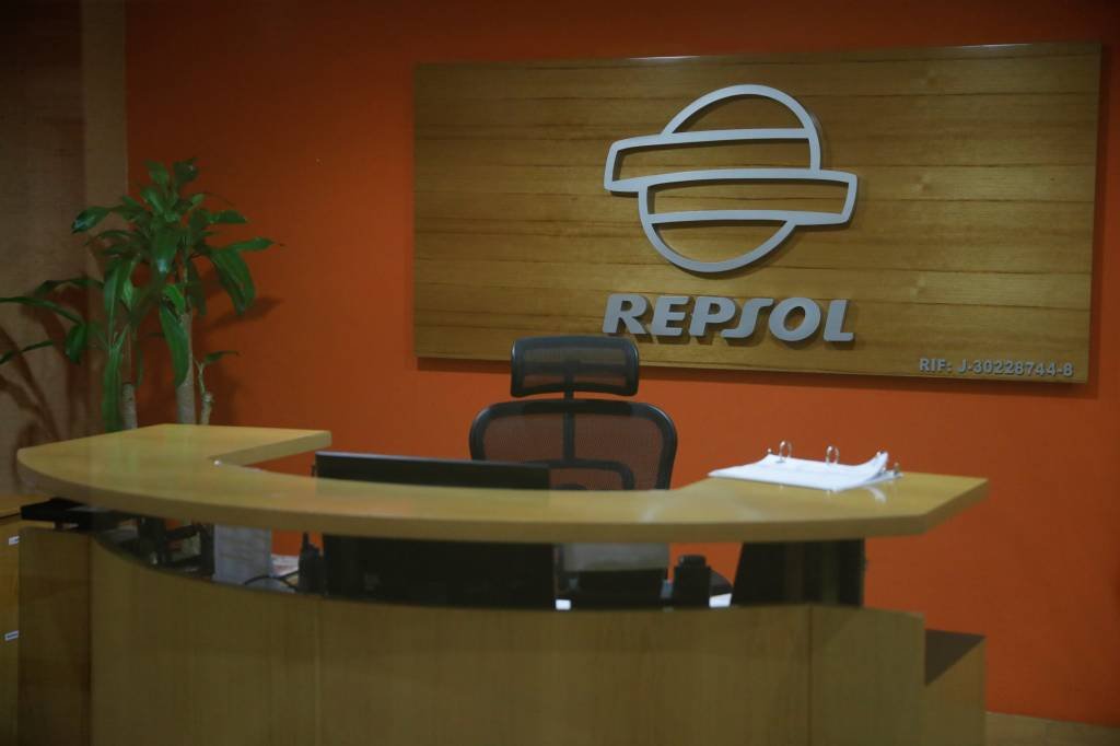Escritório da Repsol em Caracas: a Repsol tem cerca de 10 funcionários não-venezuelanos (Carlos Garcia Rawlins/Reuters)