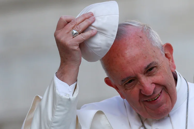Papa Francisco: "olhando para a Amazônia, o papa olha para toda a América Latina" (Tony Gentile/Reuters)