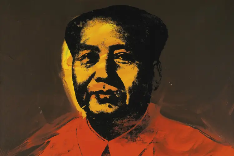 Mao, de Andy Warhol, vendido pela Sotheby´s por US$ 11 milhões (Sotheby´s/Divulgação)