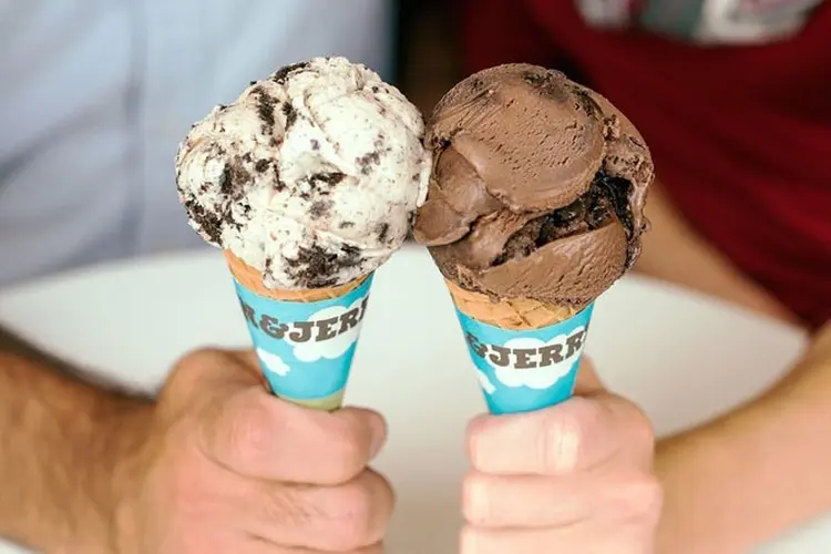 Ben&Jerry's: o público presente degustará gratuitamente os 22 sabores de Ben & Jerry’s nas 588 sorveterias da marca em todo o mundo (Ben&Jerry's)