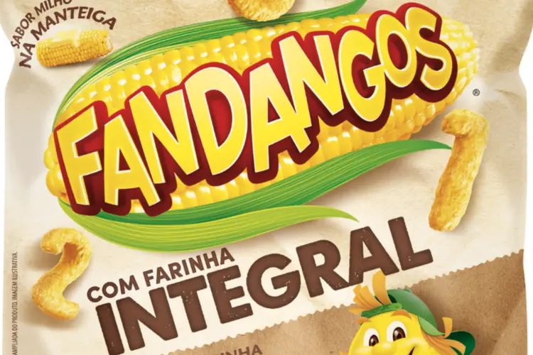 Novo Fandangos: primeiro da marca feito com farinha integral (PepsiCo/Divulgação)