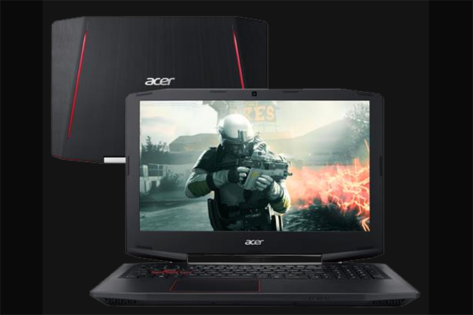 Notebook Acer VX5 foi feito para jogos -- por dentro e por fora