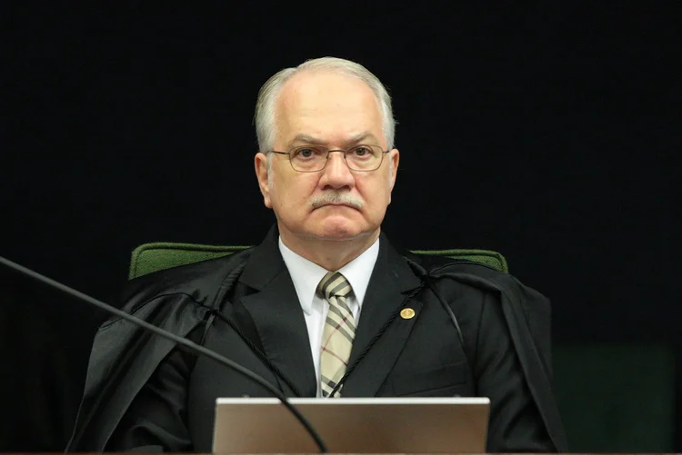 Fachin:"Devo indeferir e não pautar o requerimento (na CCJ). Falta embasamento jurídico" (Carlos Moura/SCO/STF/Divulgação)