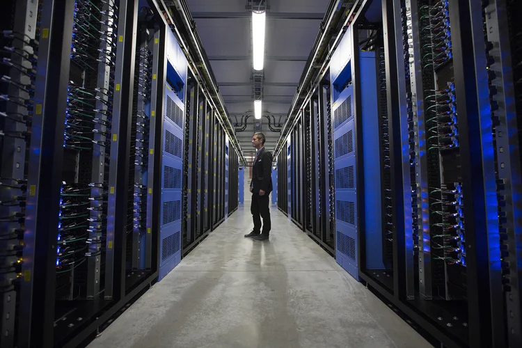 Data center do Facebook na Suécia (Simon Dawson/Bloomberg)