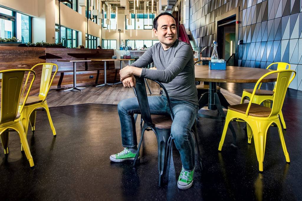 Deli Matsuo, da Appus: a experiência 
no Google o ajudou a receber um investimento em sua startup (Germano Lüders/Exame)