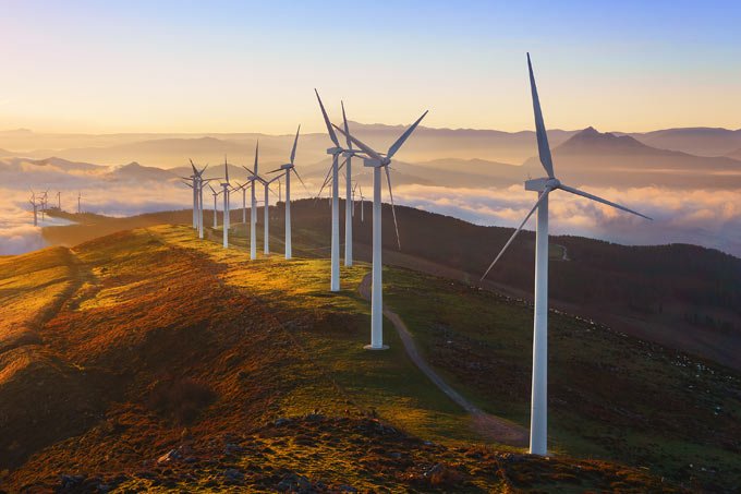 Energia eólica: serão construídas 3 fazendas eólicas, com capacidade combinada de 190 megawatts (Mimadeo/Getty Images)
